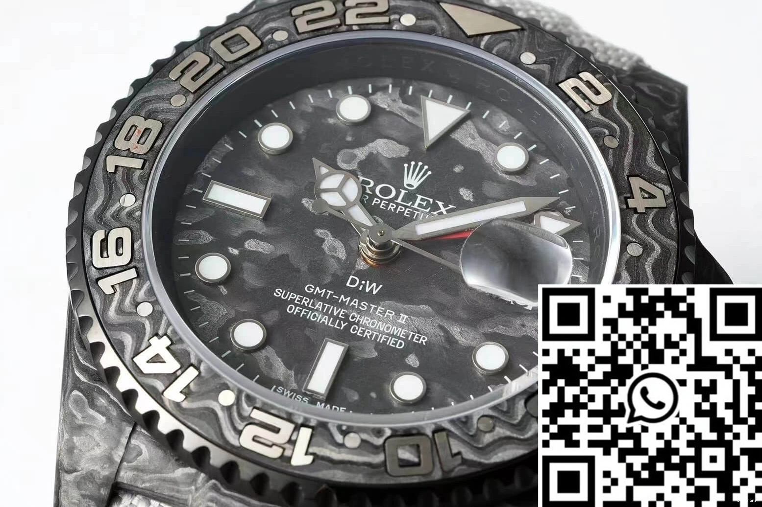 II Dial Fiber Carbon Diw GMT-MASTER Strap Fabric Rolex 1226